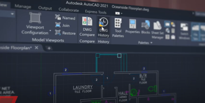 Представяне на AutoCAD 2021