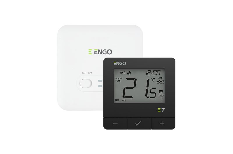 Нов безжичен RF термостат за отоплителни системи Engo E7